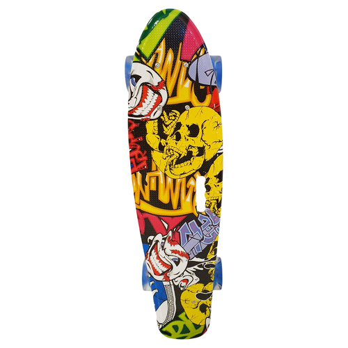 Penny board portabil, Multicolor