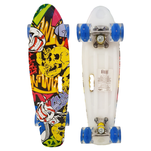 Penny board portabil, Multicolor
