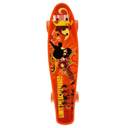 Penny board portabil, Model Skate Portocaliu