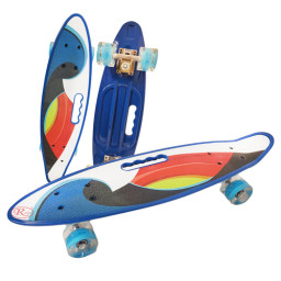 Penny board portabil, Multicolor