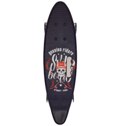 Penny board portabil, Negru