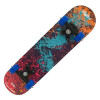 Skateboard din lemn STS, Multicolor