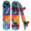 Skateboard din lemn STS, Multicolor