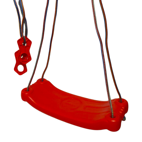 Leagan pentru copii cu platforma din plastic, suspendabil, multicolor,+8 ani