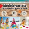 Set de Jucarii pentru Nisip si Plaja– 20 piese + Camion Multicolor, 3+ ani