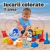 Set Jucarii Nisip si Plaja cu Camion – 11 Piese, Jucarii Educative pentru Copii