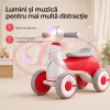 Bicicleta de Echilibru pentru Copii/Tricicleta Ride-On cu Lumini si Muzica – Distractie si Dezvoltare 