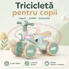 Bicicleta de Echilibru pentru Copii/Tricicleta Ride-On cu Lumini si Muzica – Distractie si Dezvoltare intr-un Singur Produs