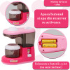 Set electrocasnice de jucarie, interactiv cu sunete si lumini, 4 piese