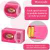 Set electrocasnice de jucarie, interactiv cu sunete si lumini, 6 piese