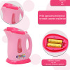 Set electrocasnice de jucarie, interactiv cu sunete si lumini, 6 piese