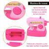 Set electrocasnice de jucarie, interactiv cu sunete si lumini, 3 piese
