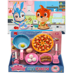 Set de joaca bucatarie, 18 accesorii
