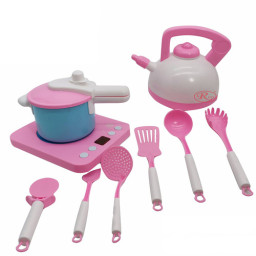 Set de joaca bucatarie, 9 accesorii