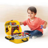 Set de joaca atelier portabil pe roti cu 25 accesorii