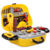 Set de joaca atelier portabil pe roti cu 25 accesorii