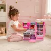Set bucatarie moderna si electronica, pentru papusi si copii, din 3 corpuri si 20 de accesorii, 34x36cm