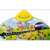 Covoras Inteligent Muzical Pentru Copii, City Music Traffic, Interactiv, 75x55x0.5 cm