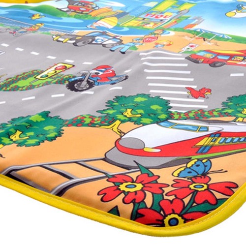 Covoras Inteligent Muzical Pentru Copii- City Music Coastal, Interactiv, 58x47x0.5 cm