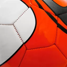 Minge fotbal RCO, pentru recreere, antrenamente si locuri de joaca, marimea 5, PVC, Rosu/Alb