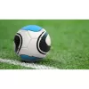 Minge fotbal RCO, pentru recreere, antrenamente si locuri de joaca, marimea 5, PVC, Alb/Bleu