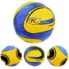 Minge fotbal RCO, pentru recreere, antrenamente si locuri de joaca, marimea 5, PVC, Galben/Albastru
