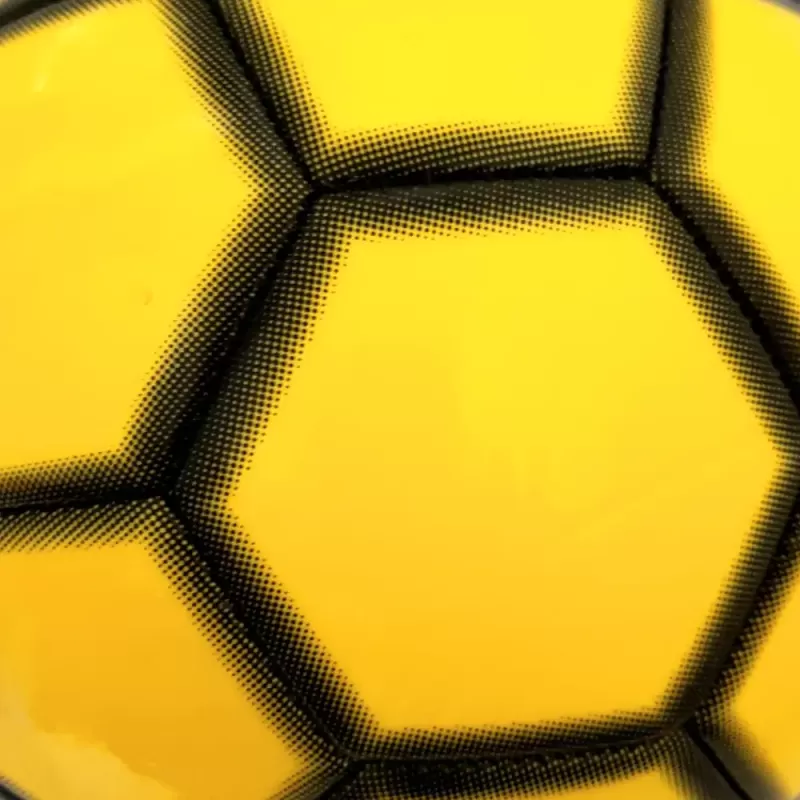 Minge fotbal RCO, pentru recreere, antrenamente si locuri de joaca, marimea 5, PVC, Galben