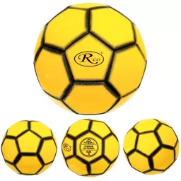 Minge fotbal RCO, pentru recreere, antrenamente si locuri de joaca, marimea 5, PVC, Galben
