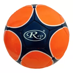 Minge fotbal RCO, pentru recreere, antrenamente si locuri de joaca, marimea 5, PVC, Rosu cu Model