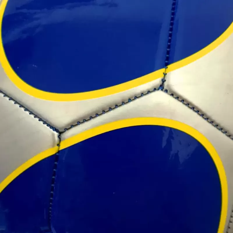 Minge fotbal RCO, pentru recreere, antrenamente si locuri de joaca, marimea 5, PVC, Albastru cu Model