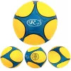 Minge fotbal RCO, pentru recreere, antrenamente si locuri de joaca, marimea 5, PVC, Galben cu Model