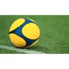 Minge fotbal RCO, pentru recreere, antrenamente si locuri de joaca, marimea 5, PVC, Galben cu Model