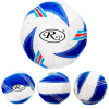 Minge fotbal RCO, pentru recreere, antrenamente si locuri de joaca, marimea 5, PVC, Alb/Albastru
