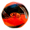 Minge fotbal RCO, pentru recreere, antrenamente si locuri de joaca, marimea 5, PVC, Rosu/Negru