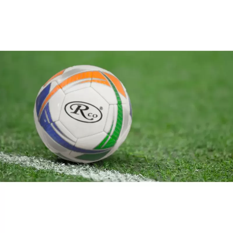 Minge fotbal RCO, pentru recreere, antrenamente si locuri de joaca, marimea 5, PVC, Verde