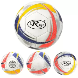 Minge fotbal RCO, pentru recreere, antrenamente si locuri de joaca, marimea 5, PVC, Rosu