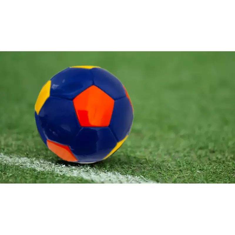 Minge fotbal RCO, pentru recreere, antrenamente si locuri de joaca, marimea 5, PVC, Romania, Albastru