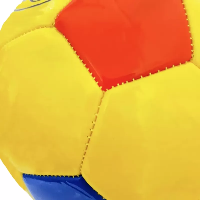 Minge fotbal RCO, pentru recreere, antrenamente si locuri de joaca, marimea 5, PVC, Romania, Galben