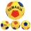 Minge fotbal RCO, pentru recreere, antrenamente si locuri de joaca, marimea 5, PVC, Romania, Galben