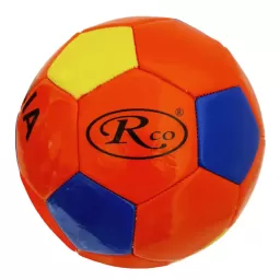 Minge fotbal RCO, pentru recreere, antrenamente si locuri de joaca, marimea 5, PVC, Romania, Rosu