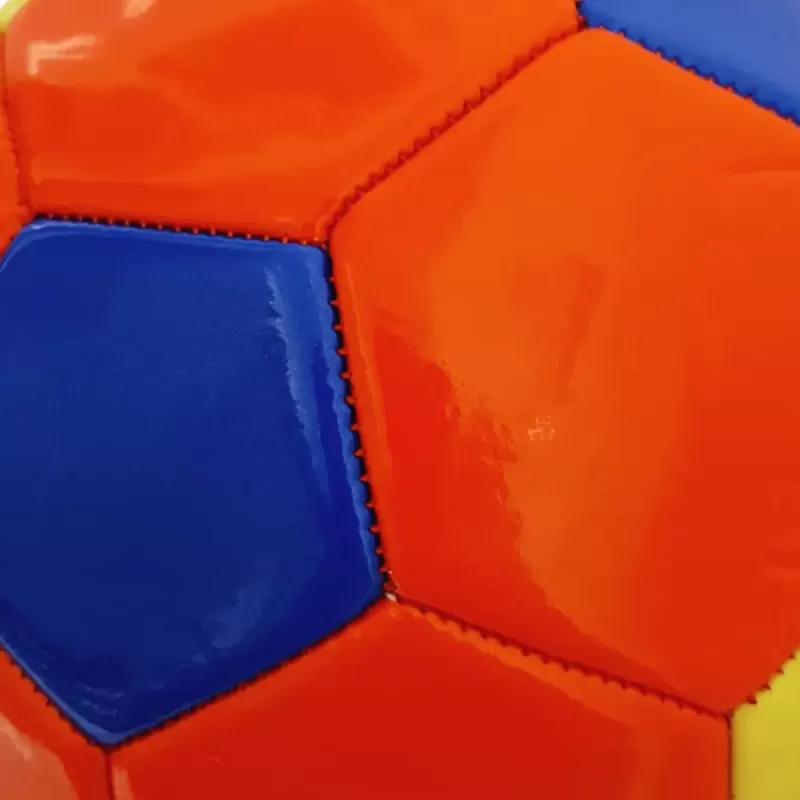 Minge fotbal RCO, pentru recreere, antrenamente si locuri de joaca, marimea 5, PVC, Romania, Rosu