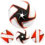 Minge fotbal MF7001, Marime 5, PVC lucios, indoor / outdoor, alb