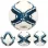 Minge fotbal RCO, pentru recreere, antrenamente si locuri de joaca, marimea 5, PVC, Model Albastru