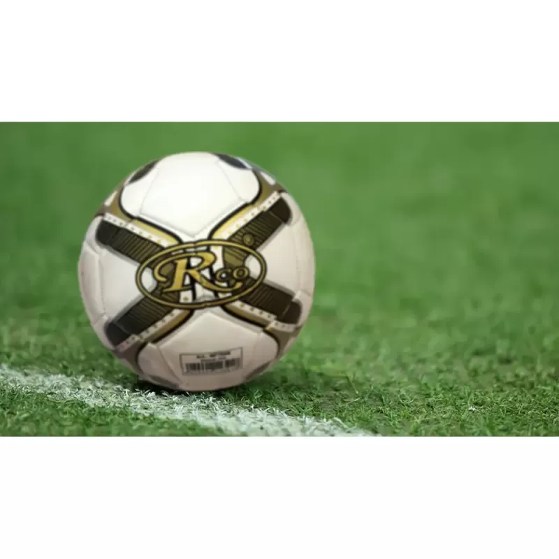 Minge fotbal RCO, pentru recreere, antrenamente si locuri de joaca, marimea 5, PVC, Model Auriu