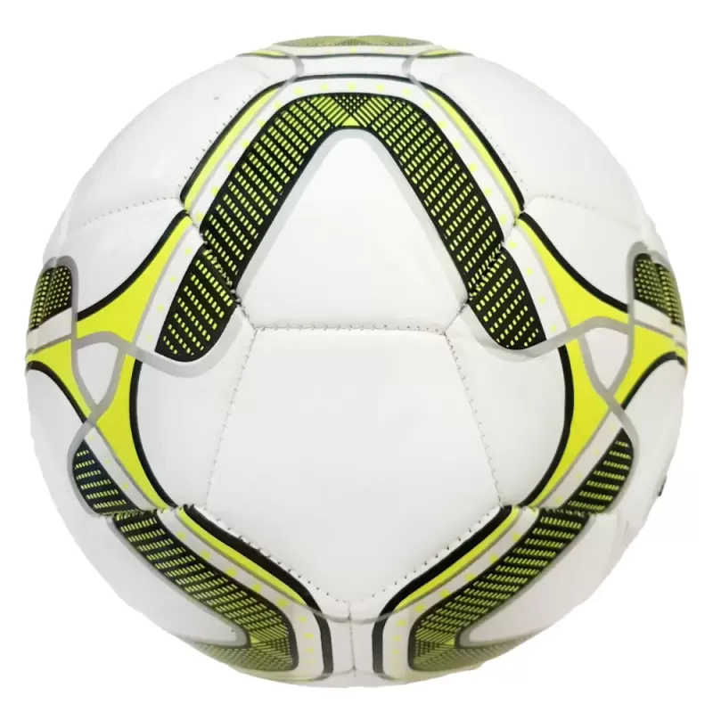 Minge fotbal RCO, pentru recreere, antrenamente si locuri de joaca, marimea 5, PVC, Model Galben