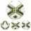 Minge fotbal RCO, pentru recreere, antrenamente si locuri de joaca, marimea 5, PVC, Model Galben