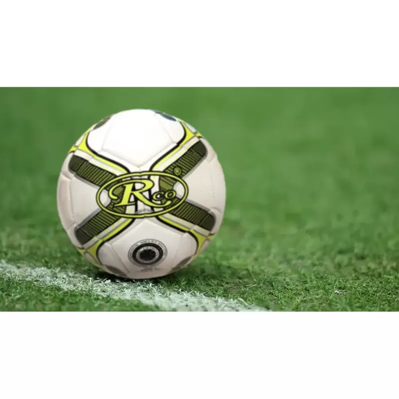 Minge fotbal RCO, pentru recreere, antrenamente si locuri de joaca, marimea 5, PVC, Model Galben