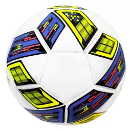 Minge fotbal RCO, pentru recreere, antrenamente si locuri de joaca, marimea 5, PVC, Model Dungi