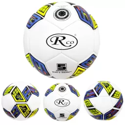 Minge fotbal RCO, pentru recreere, antrenamente si locuri de joaca, marimea 5, PVC, Model Dungi