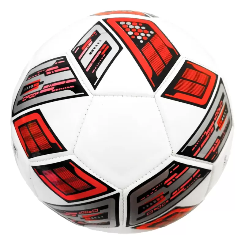Minge fotbal RCO, pentru recreere, antrenamente si locuri de joaca, marimea 5, PVC, Model Dungi